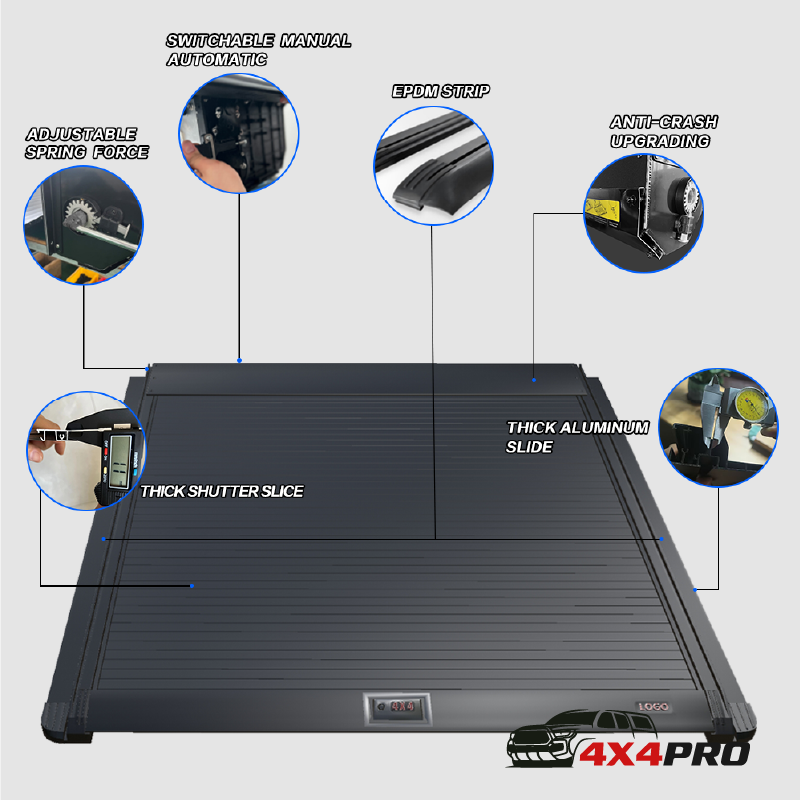 2024 HILUX REVO Electric Roller Lid Cover (Type C)